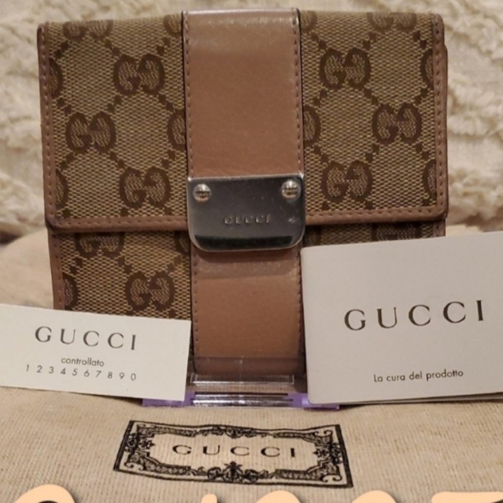 Gucci Brown and Tan Wallet - Picture 3 of 17